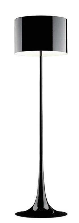 Moderná stojaca lampa Black