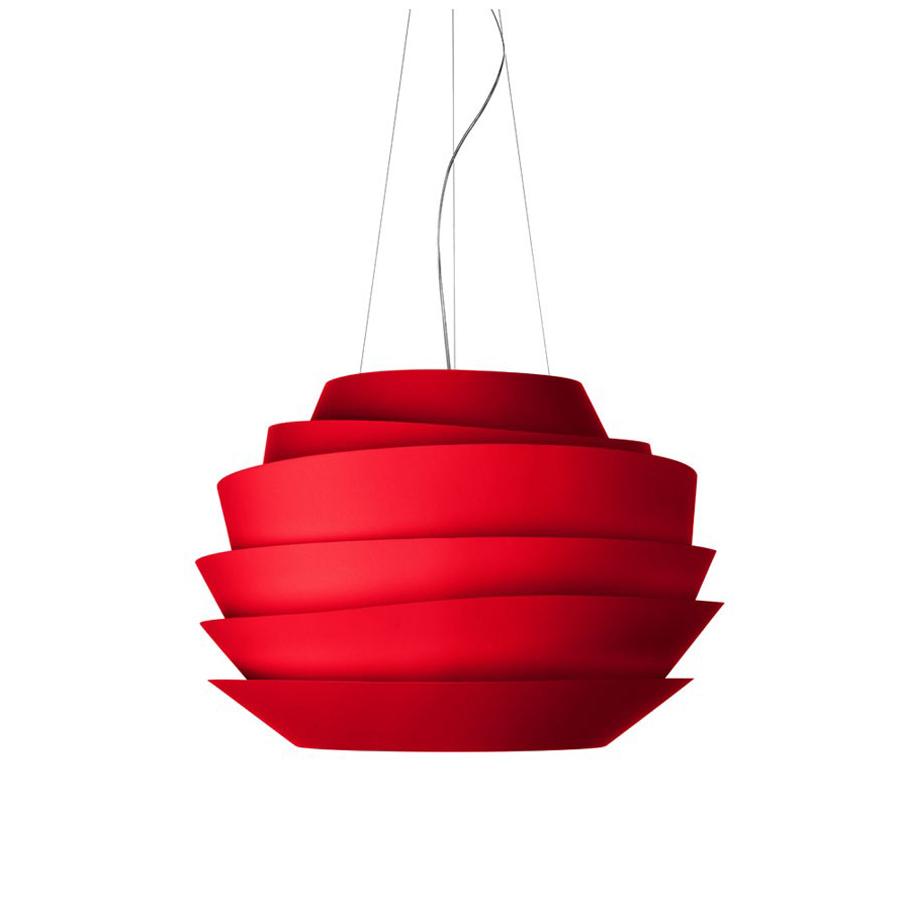 Moderná závesná lampa Red