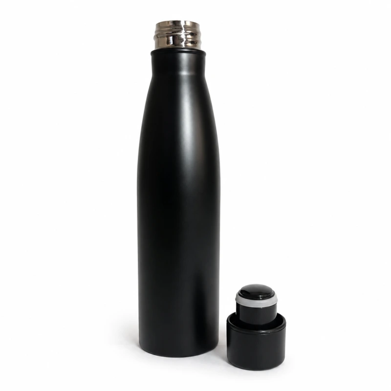 Nerezová fľaša - čierna (500 ml)